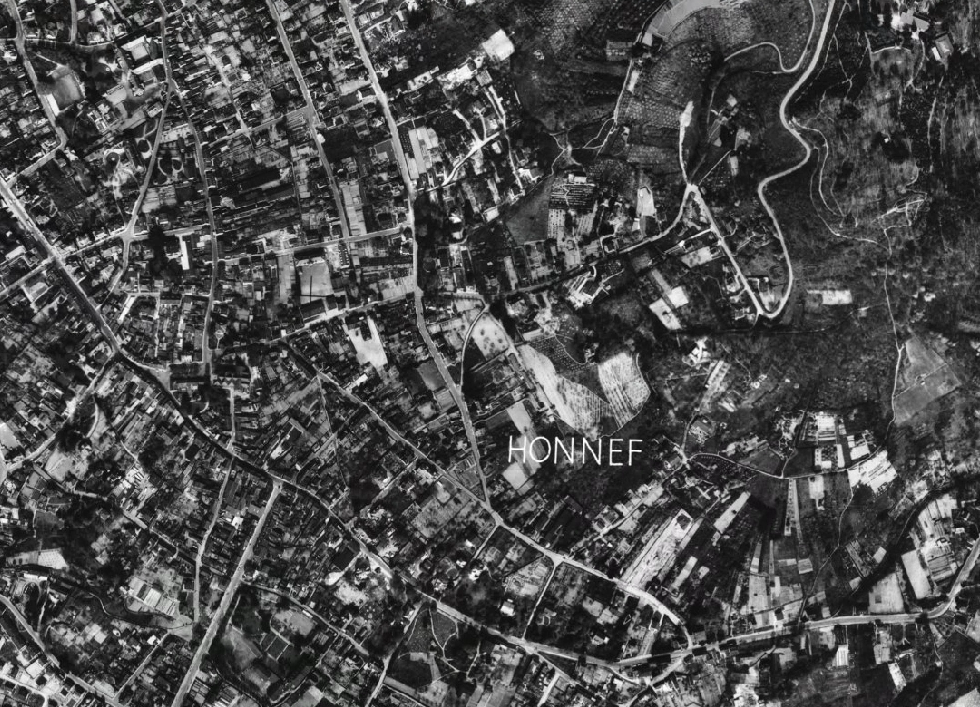 Ausschnitt aus dem Historischen Luftbild von 1957